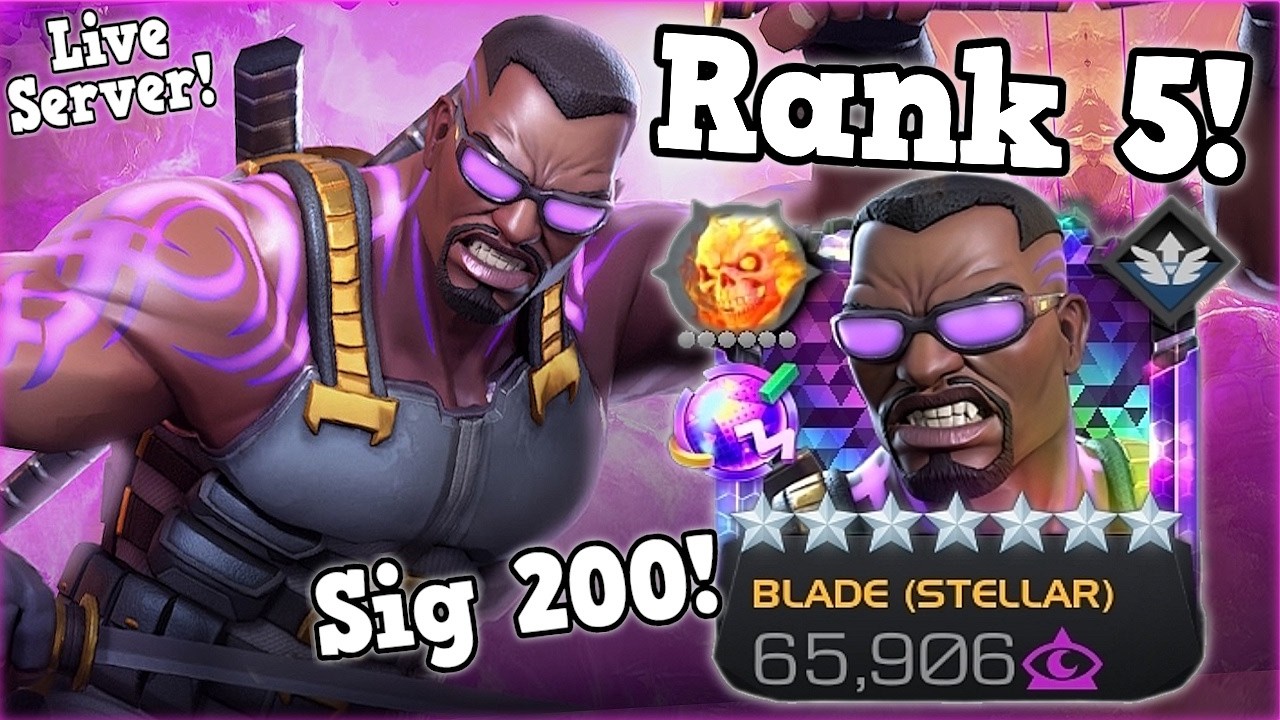 7-звездочный кованый клинок 5-го ранга SIG 200! Работает на сервере! | Marvel Contest of Champions