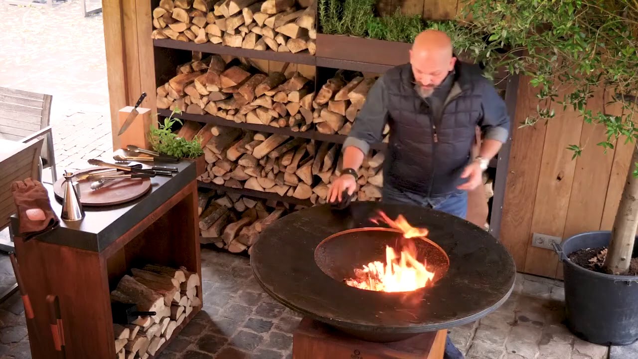 OFYR BBQ voor het eerst gebruiken