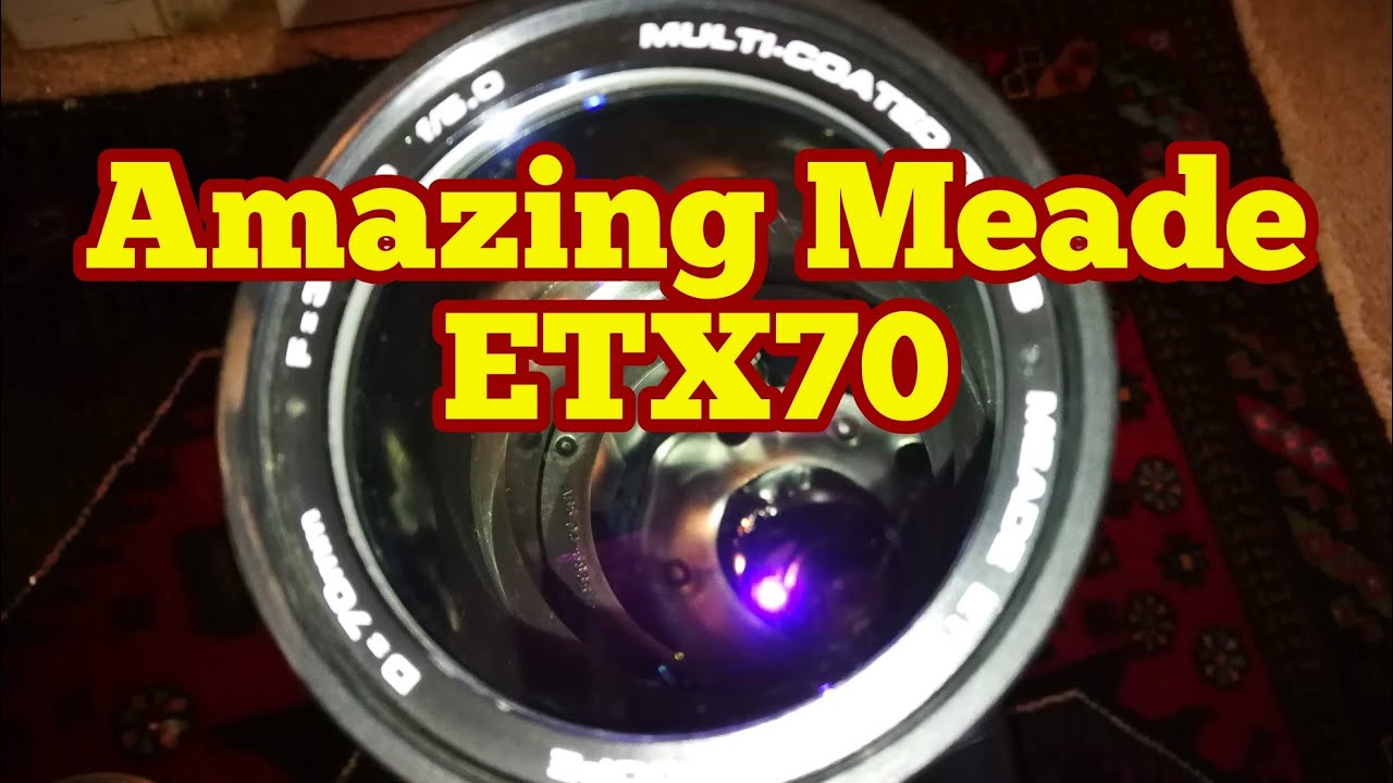 Удивительный рефракторный телескоп Meade ETX70