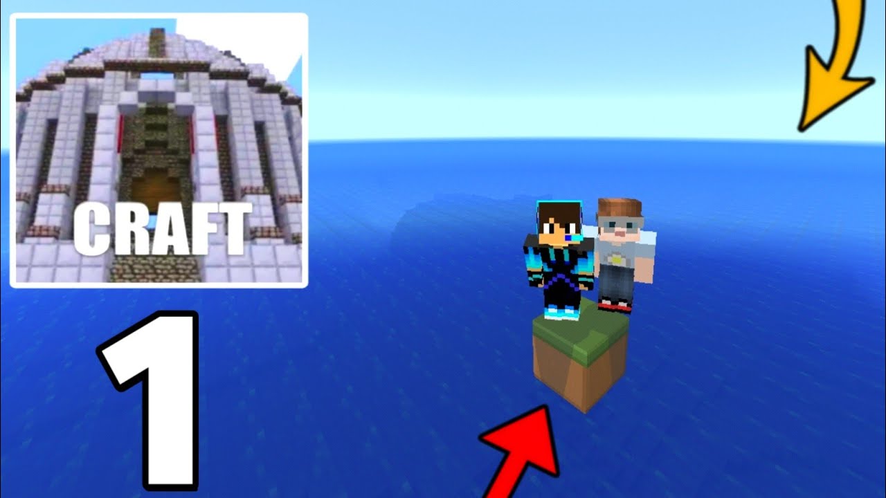 New multiplayer survival series in Minicraft | Minicraft ocean survival challenge part 1
