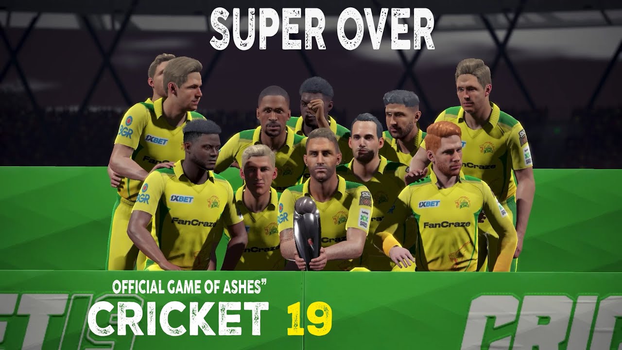 UNBELIEVABLE FINISH! 😱 JSK vs REN Super Over Drama | Cricket 19