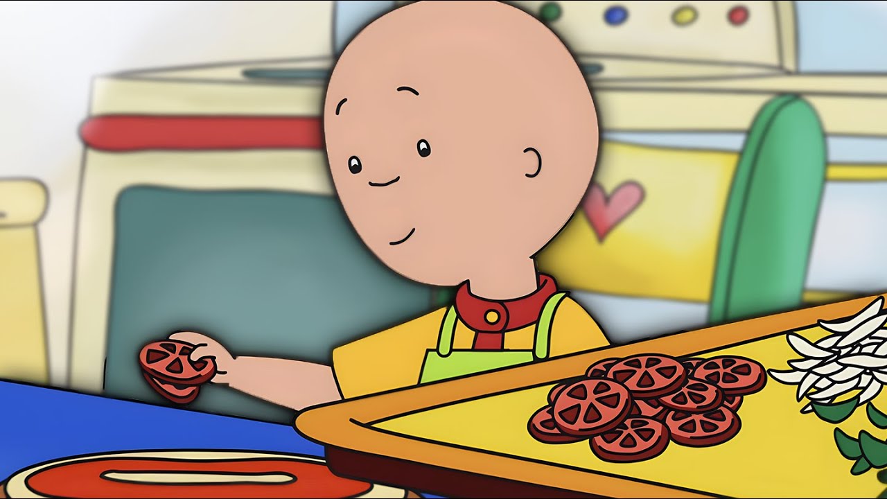 Caillou yemek hazırlıyor | Caillou Klasikleri
