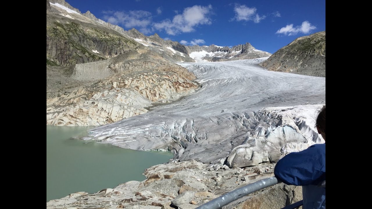 RhoneGletscher Eisgrotte Furkapass Handeckfallbrücke