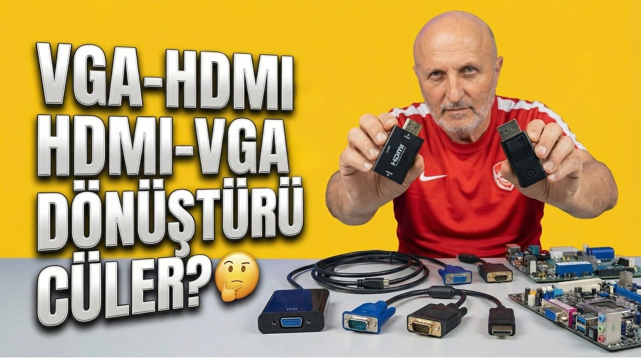 VGA-HDMI-HDMI-VGA-DÖNÜŞTÜRÜCÜ'LER VGA-TO -HDMI