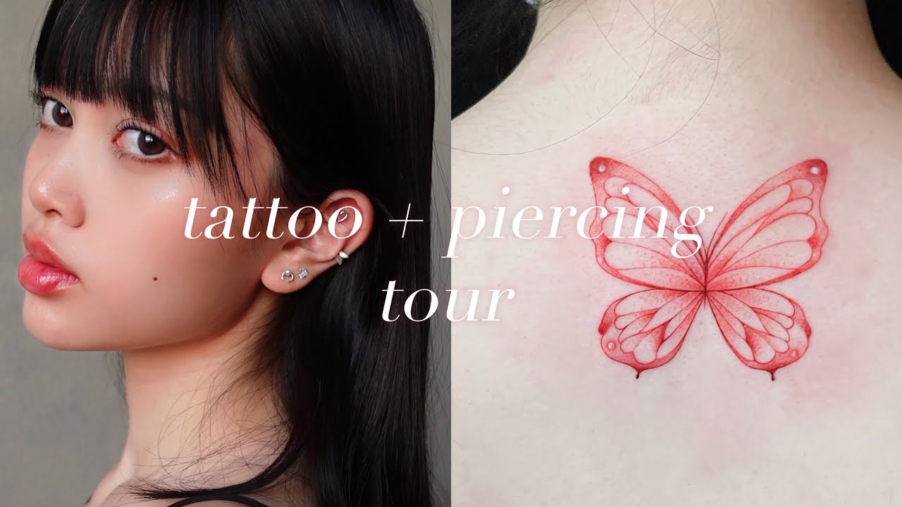 tattoo & piercing tour! how i choose them + what they mean to me