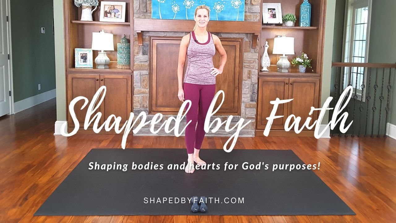 Scripture based Pilates Full Body Strength and Core Workout | Shaped by Faith Christian TV Fitness
