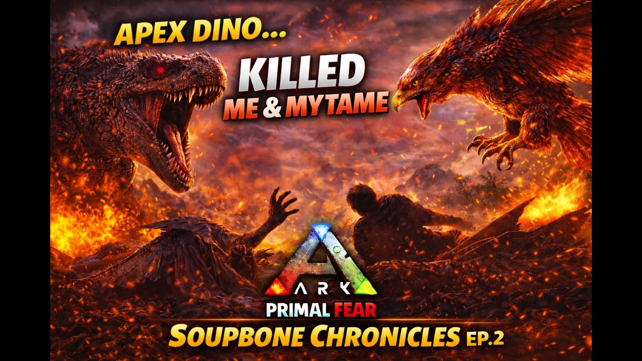 Soupbone Chronicles  ARK Primal Fear Ep.2 – Apex Encounters & Toxic Dodo Tame