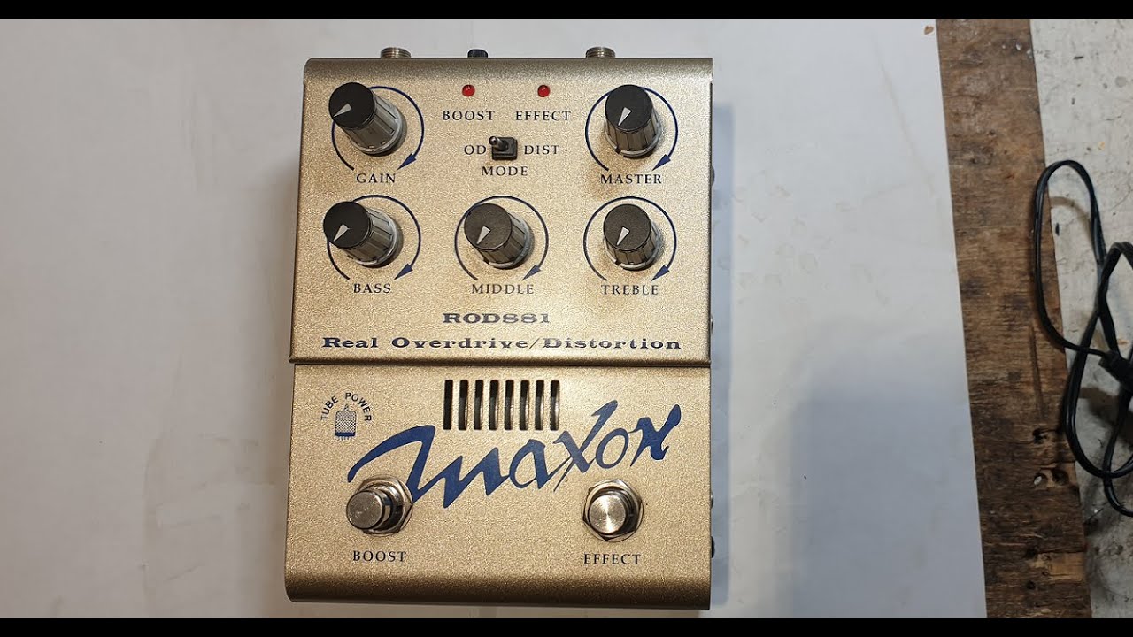 MAXON ROD881 test