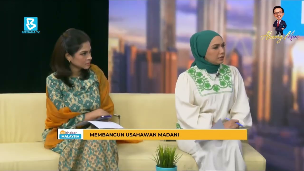 Membangun Usahawan Madani bersama Pengerusi INSKEN di Bernama TV