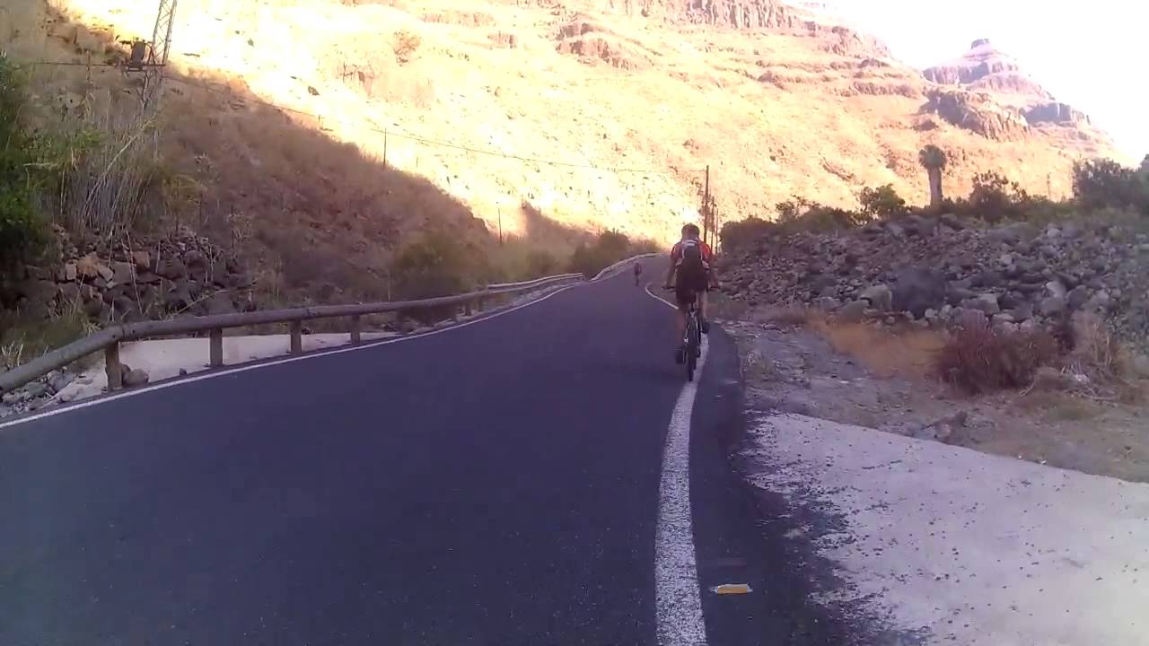 RuTa MTB Gran Canaria - Subida Ayagaures
