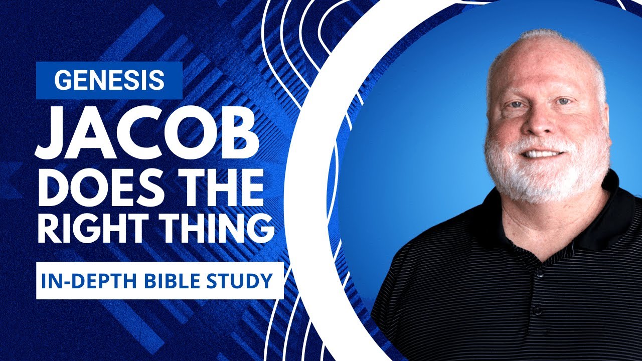 Book of Genesis Bible Study Part 63 | Jacob Does the Right Thing | Pastor Allen Nolan Sermon