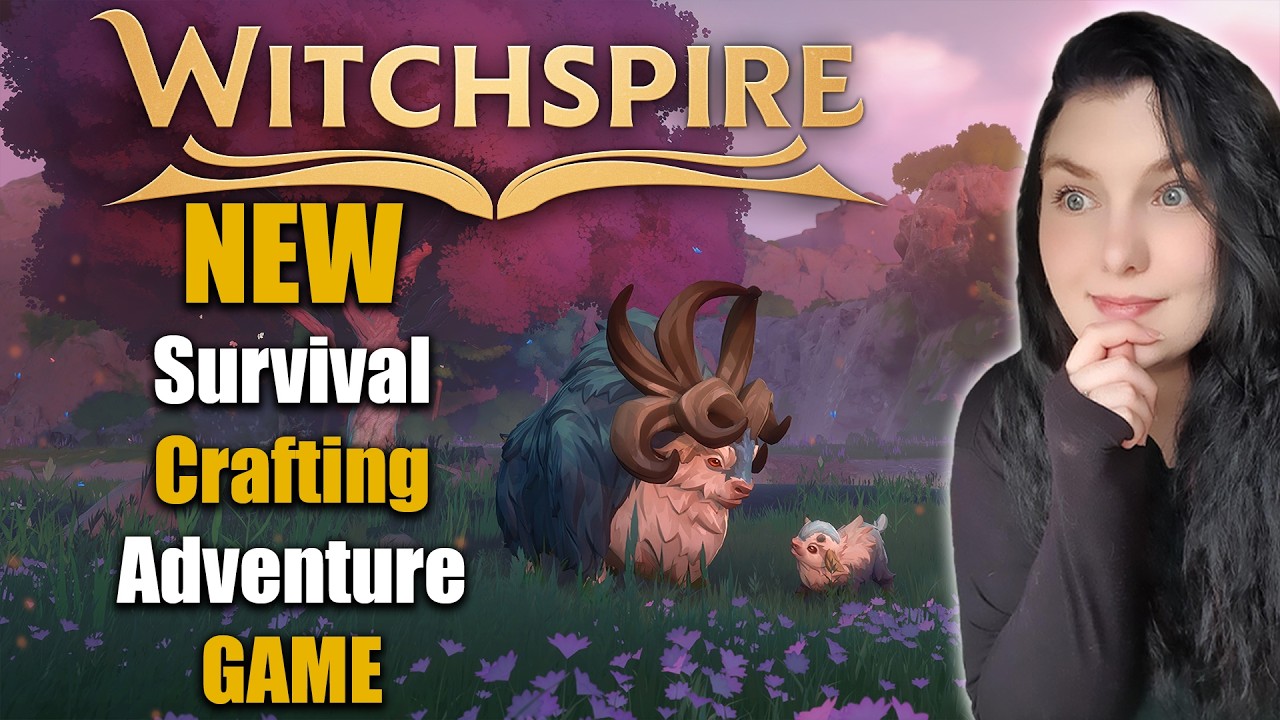 NEW Open World Crafting Survival Game - Witchspire Early Access First Hour of Gameplay - Playtest