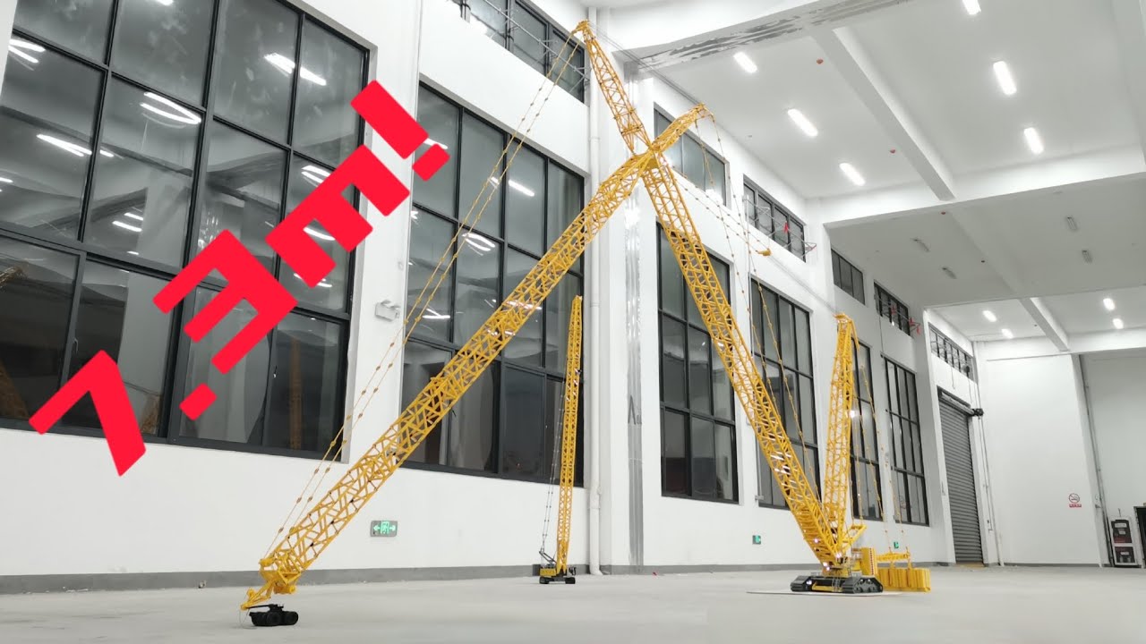 LEGO 1:24 LR11000 crane 7.3m shooting show！