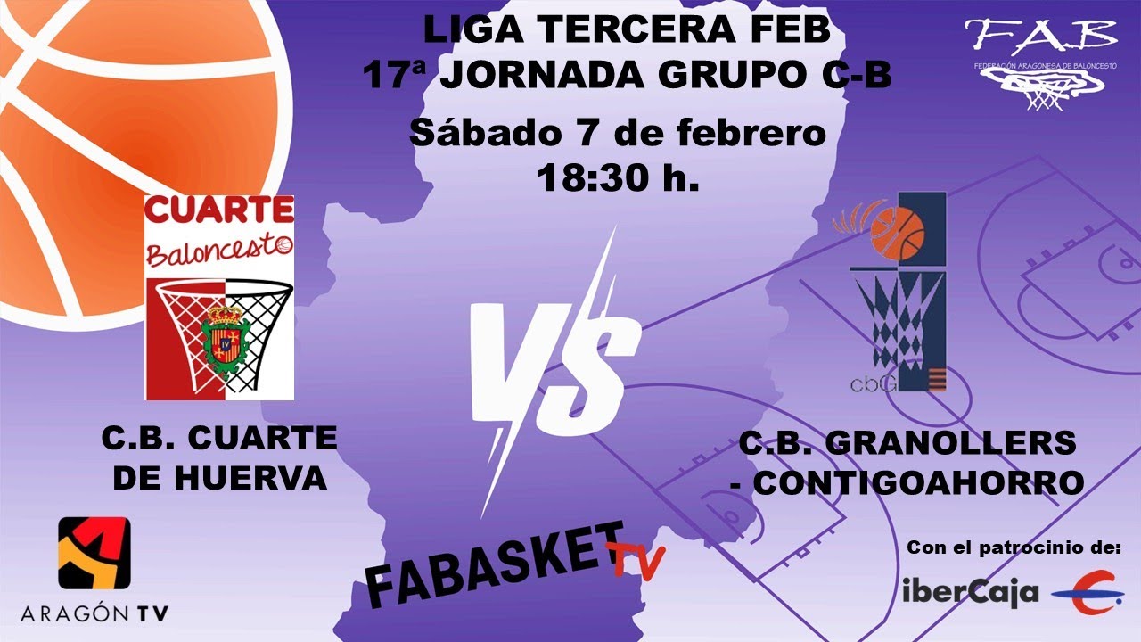 CB CUARTE DE HUERVA vs CB GRANOLLERS CONTIGOAHORRO