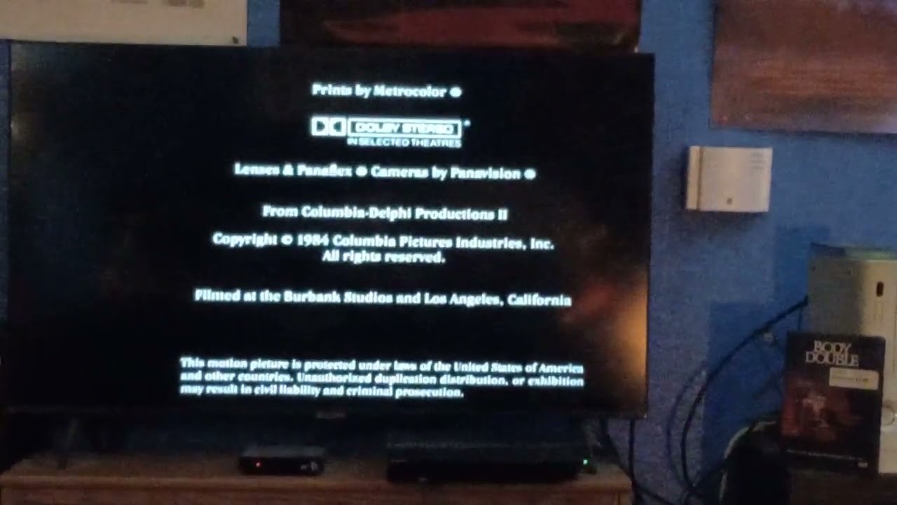 From Columbia-Delphi Productions II (1984) (Version #3) (Full Screen)