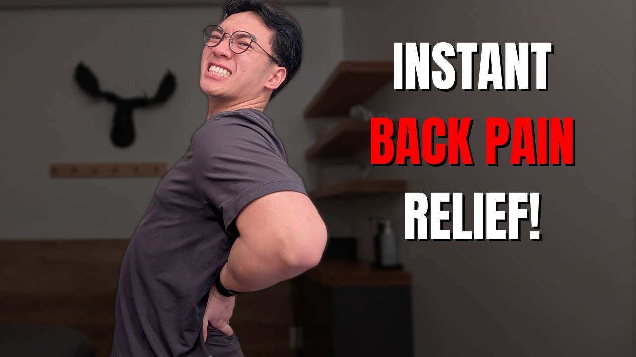 Low Back Pain From Sitting Sucks, Do This For Instant Relief