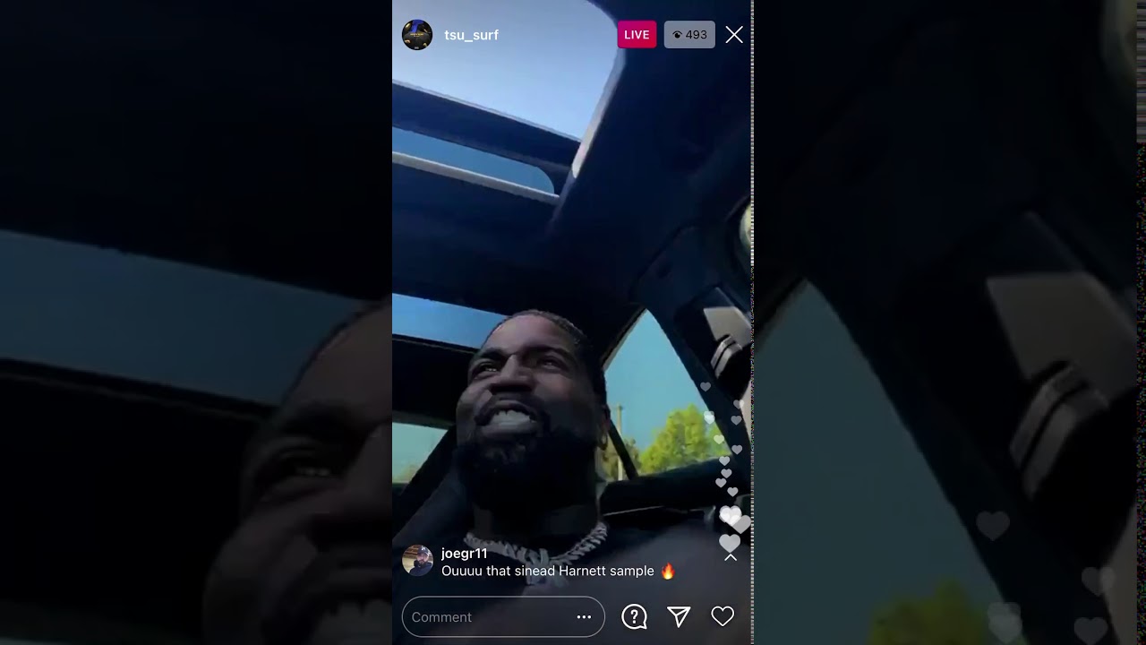 Tsu Surf on IG Live Goin CRAZYYYYYYY.......👀🤦🏾‍♂️💯🔥