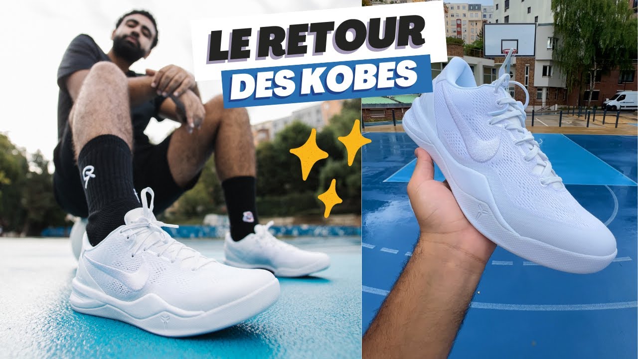 TOUT SAVOIR SUR LA NIKE KOBE 8 PROTRO HALO 🤍 ! (en avant première)