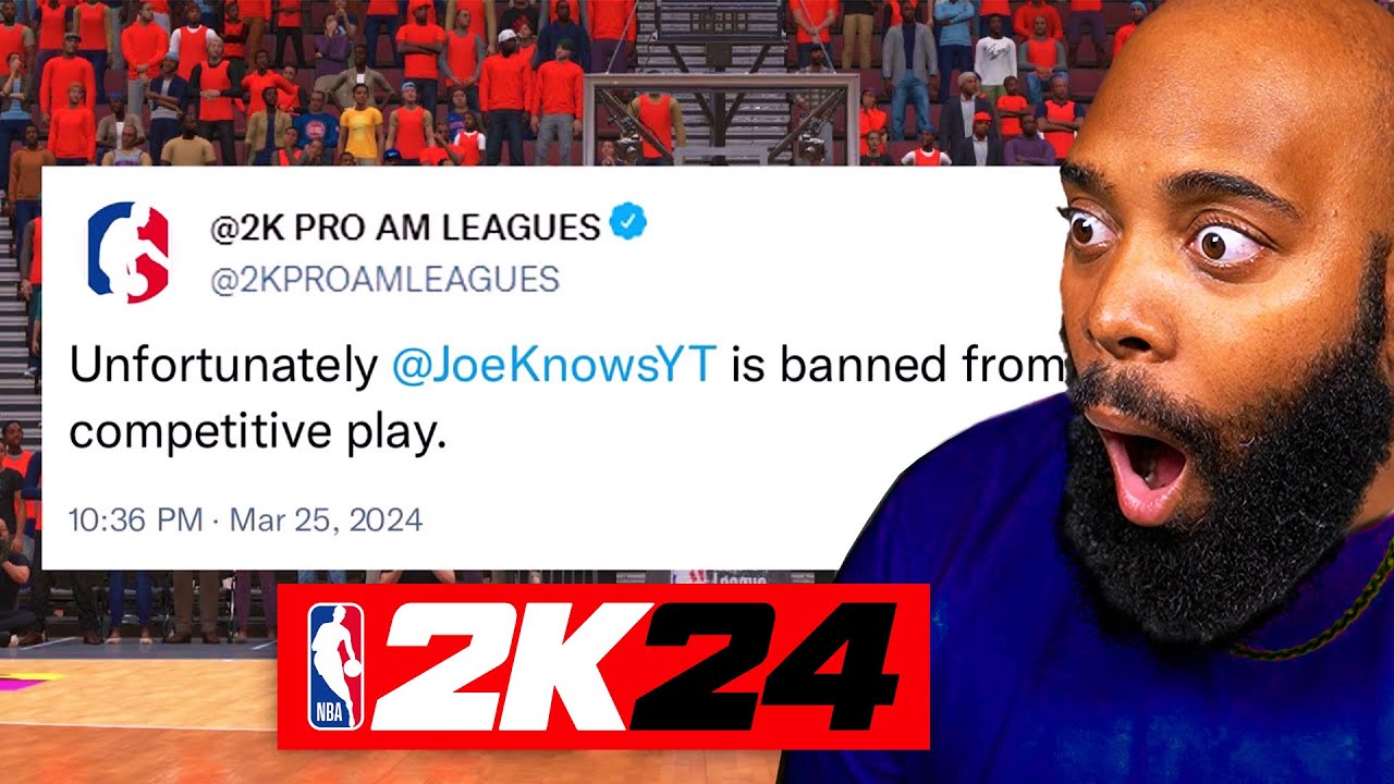 iPod Reacts To Joe Knows Being Banned By NBA 2K24 Pro Am Leagues... I WENT ON A RANT!