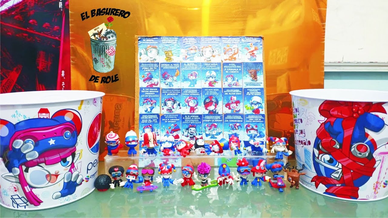 Mi colección de Wiwichus Pepsi (Adicionando Palomeras)