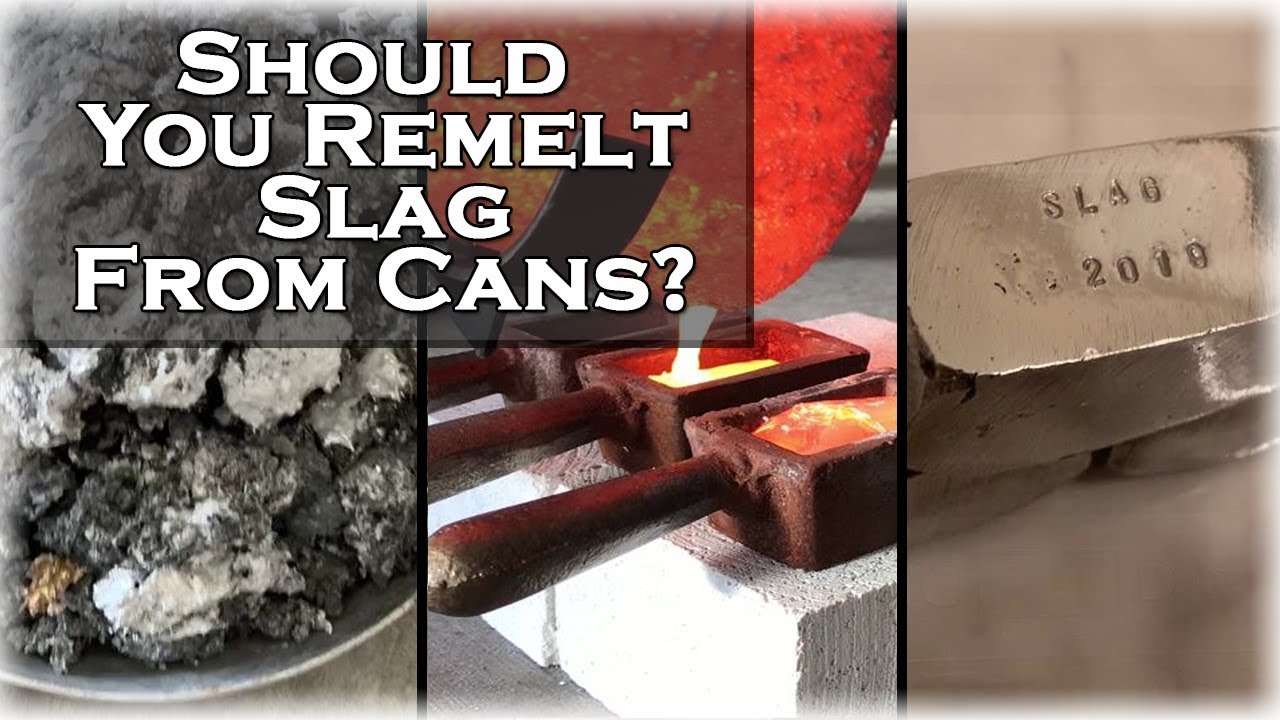 Should You Remelt Slag from Aluminum Cans? Get Pure Ingots From Slag