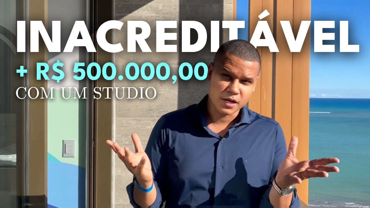 STUDIO DE LUXO, À BEIRA MAR DE PAJUÇARA