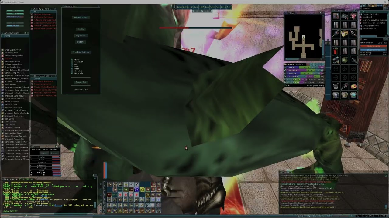Anarchy Online - Pyramid of Home - Testing 1