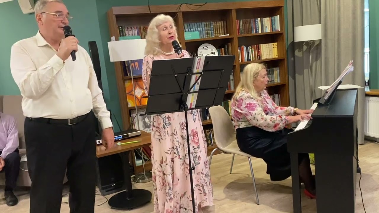 Что так сердце растревожено. Владимир Бескибалов, Людмила Веверис, piano - Елена Леменкова 30.05.25г