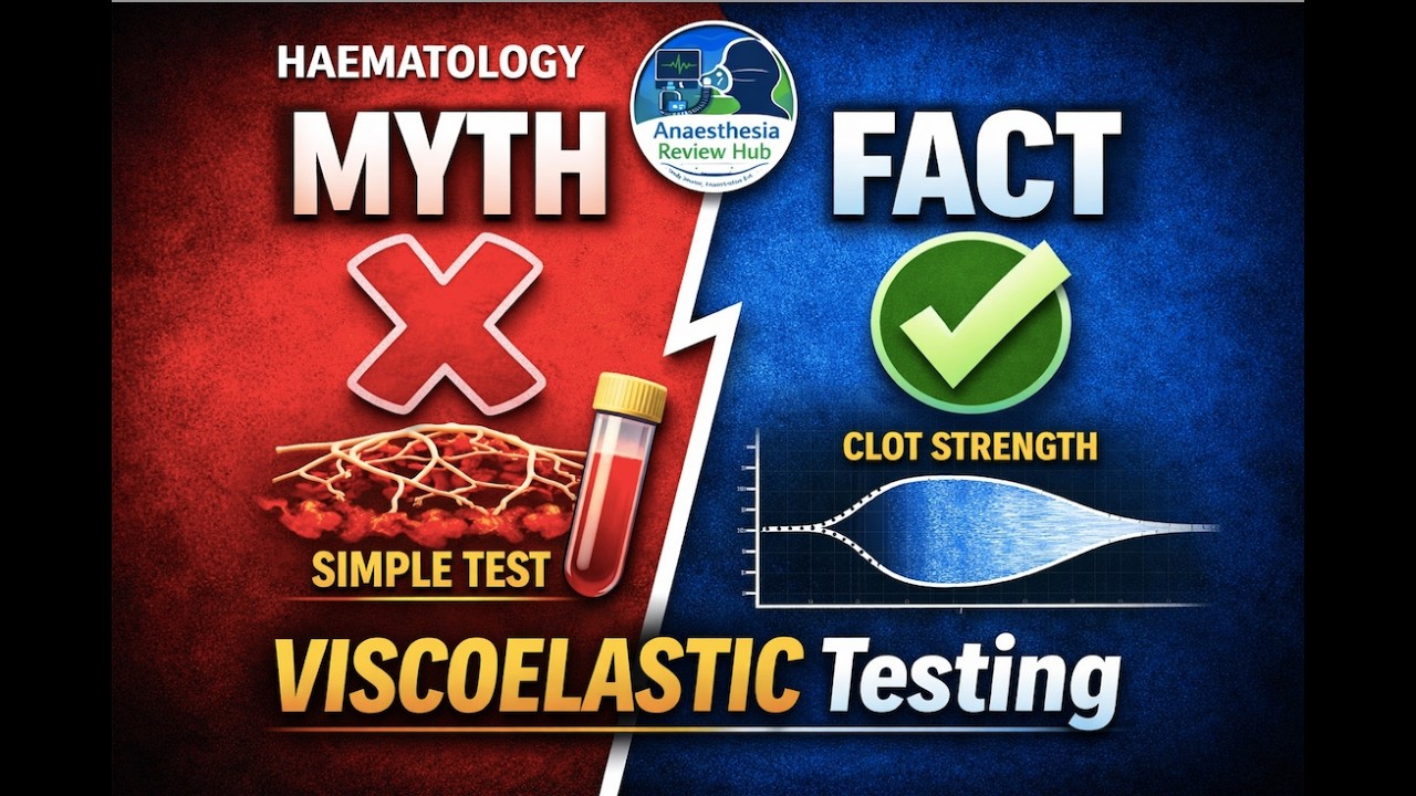 Viscoelastic Testing Explained | TEG & ROTEM | Haematology | Anaesthesia Review Hub