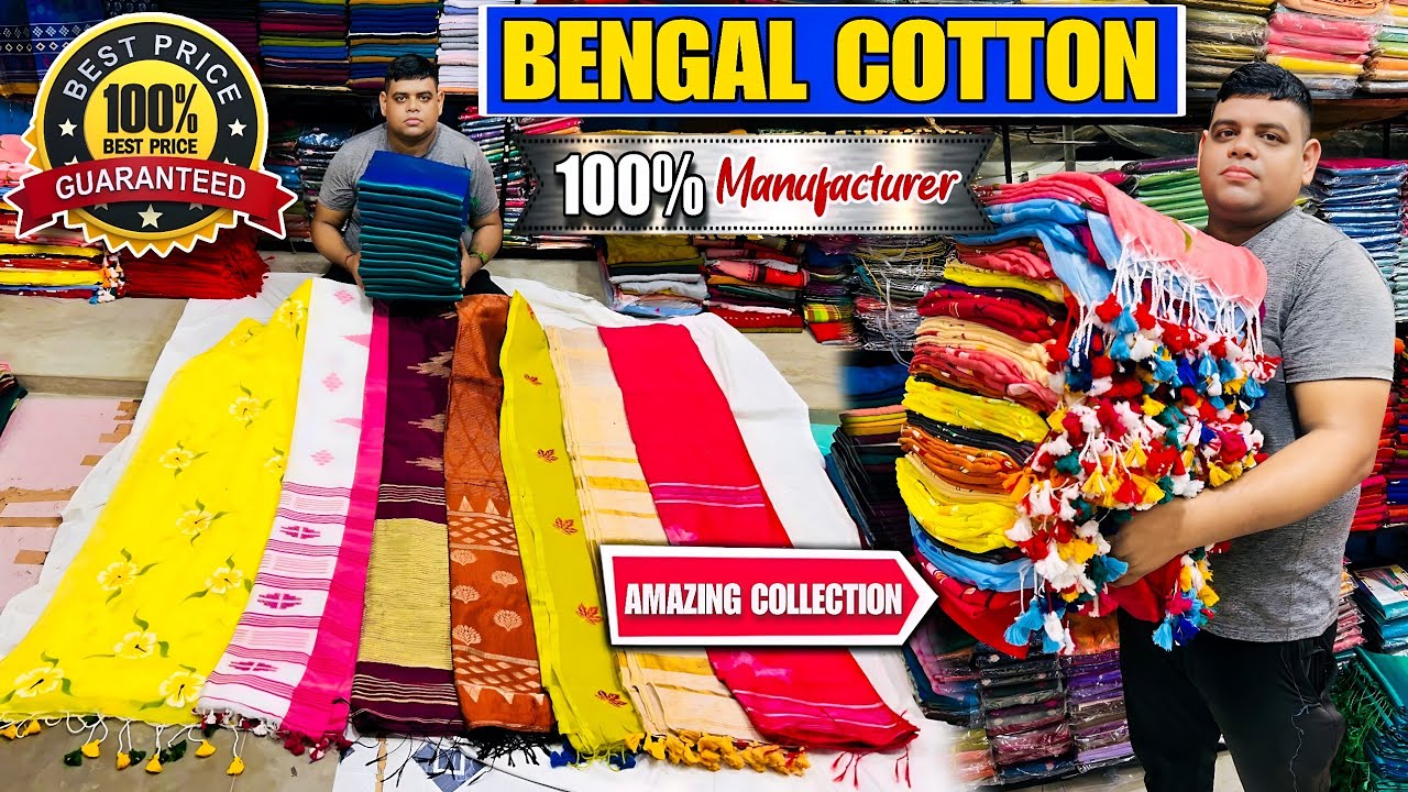 Pure Matka Silk Mark Certified Saree/ Pure Khadi Cotton /Tissue Linen/ Mul Cotton /Mercerised Cotton
