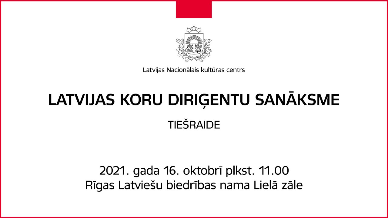 Latvijas koru diriģentu sanāksme