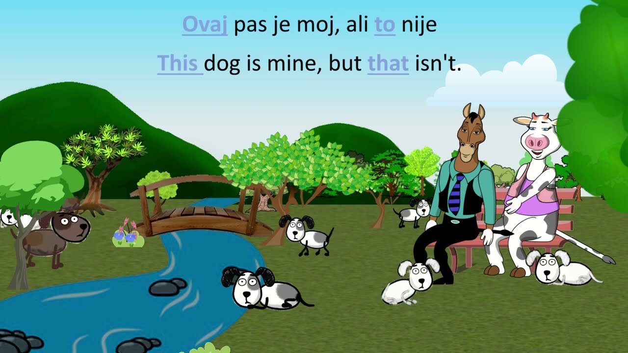 Learn Croatian - This and that with conversations and explanations!