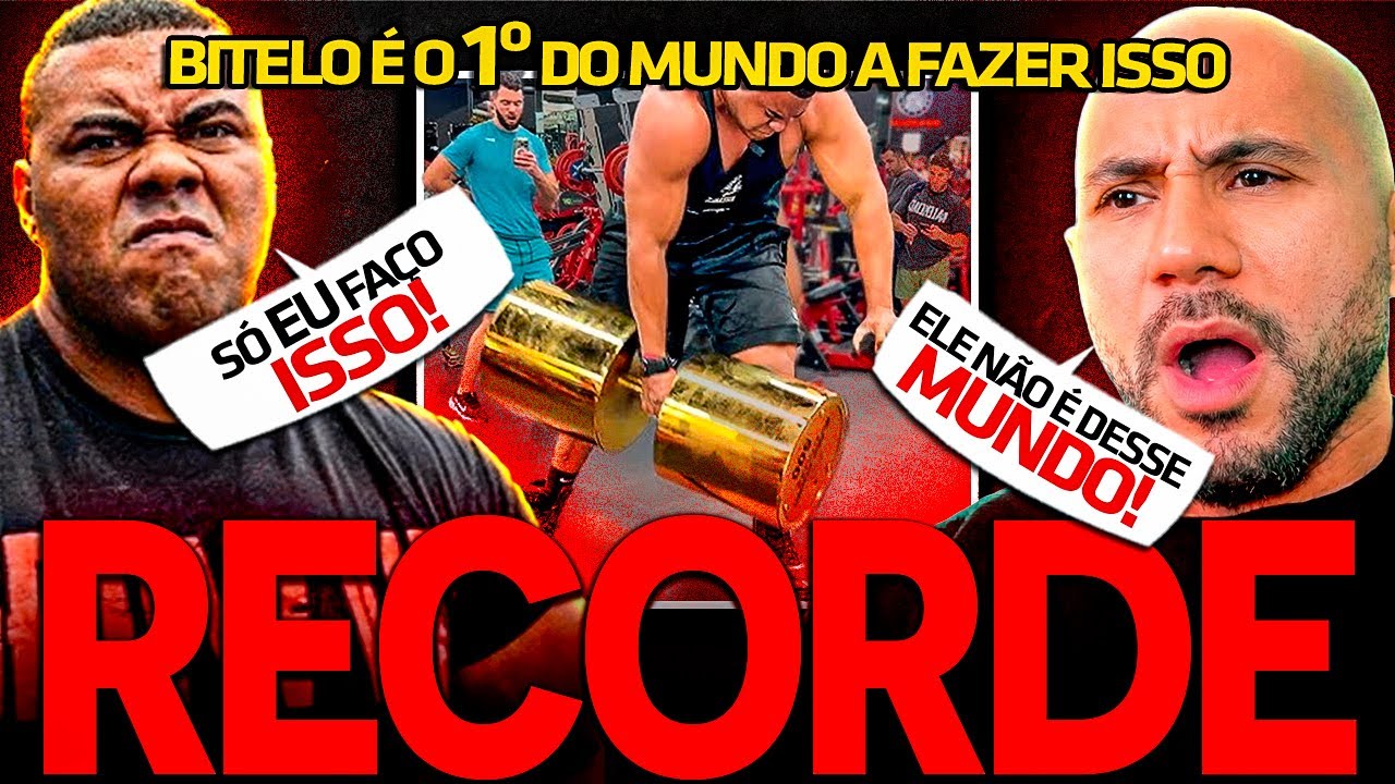 BITELO É O PRIMEIRO HOMEM NO MUNDO A FAZER ISSO! *ABSURDO*
