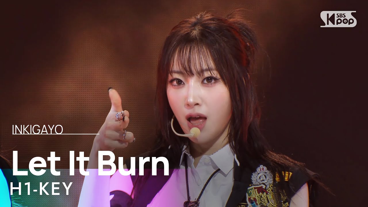 H1-KEY (하이키) - Let It Burn (뜨거워지자) @인기가요 inkigayo 20240707