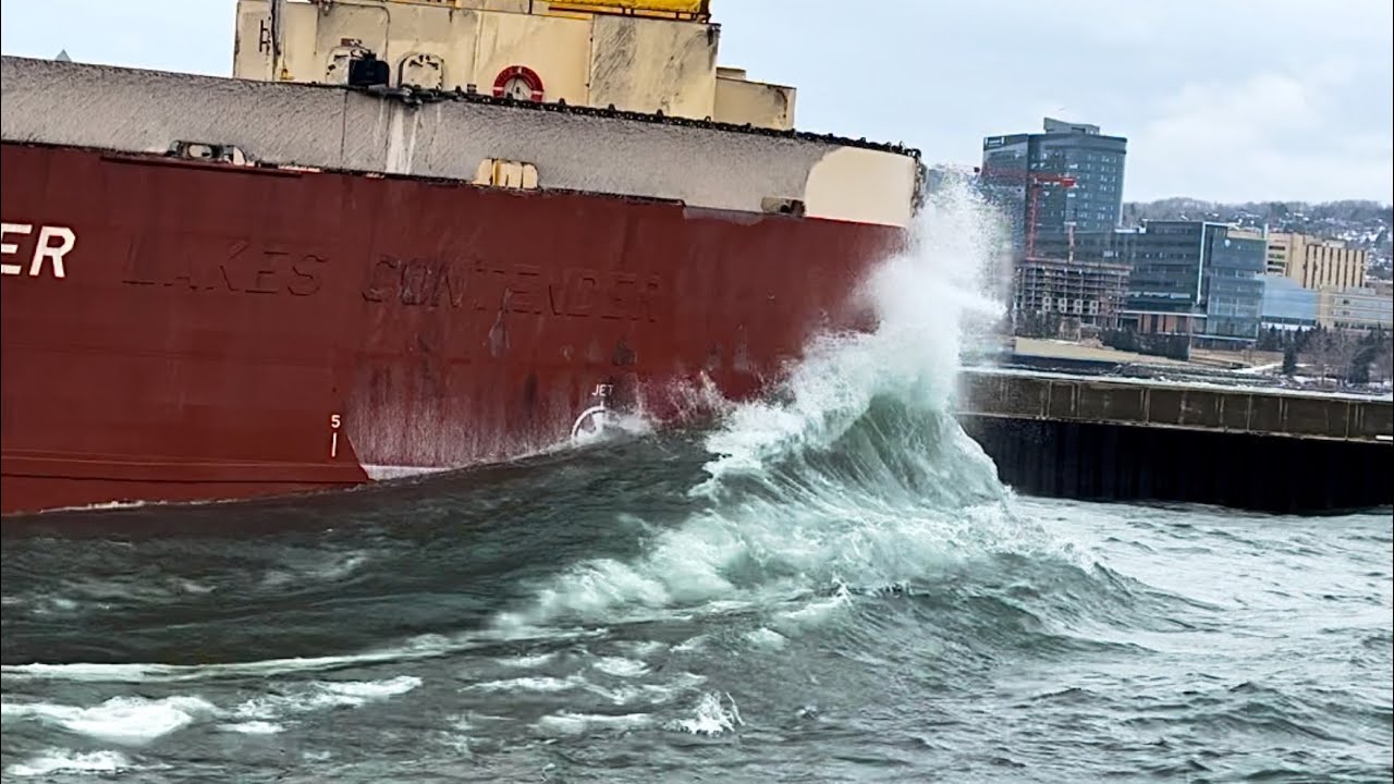 Lake Superior Already Putting a Fresh Crew to the Test!