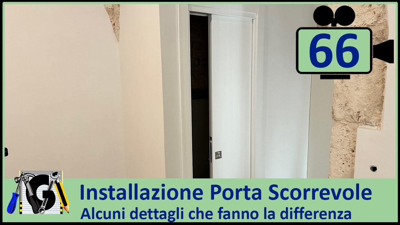 Come montare una Porta Scorrevole Interno muro. Dettagli che fanno la differenza