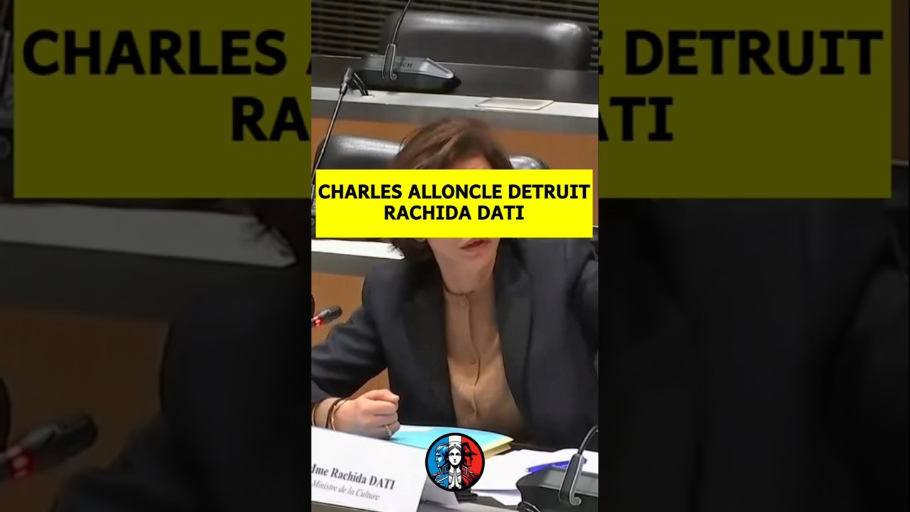 Charles Alloncle DETRUIT Rachida Dati