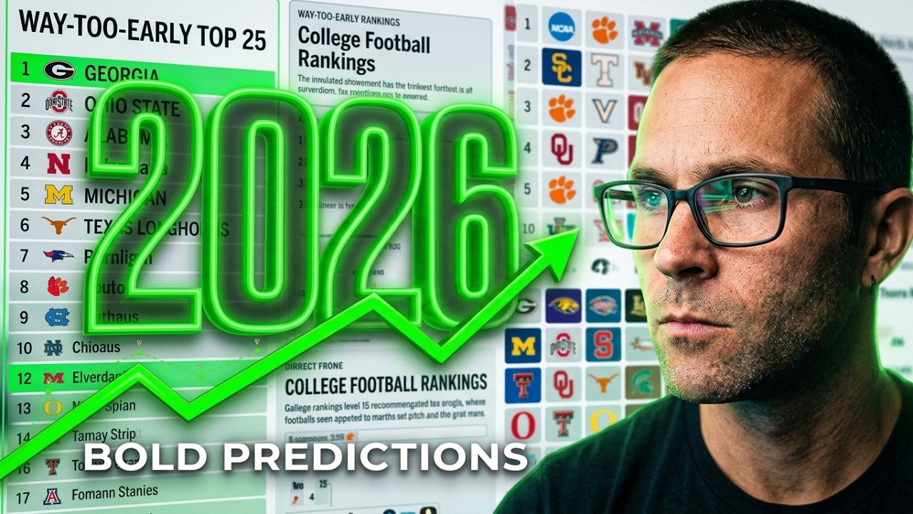 Houston, UCF, Baylor, Kansas State, & MORE | College Football 2026 BOLD Predictions