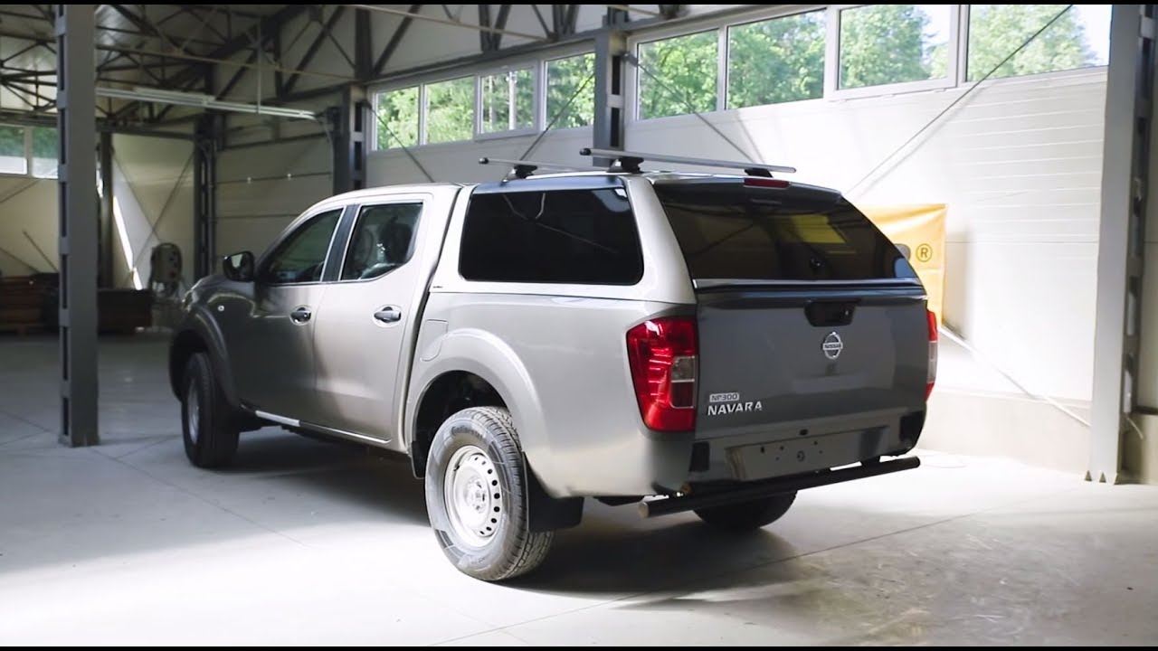 Road Ranger Hard top RH4 montage sur pick up Nissan NP300
