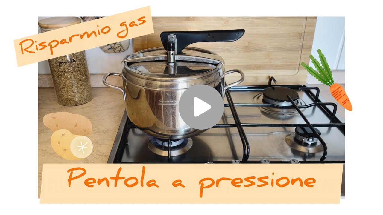 Risparmiare gas: Come usare la pentola a pressione!