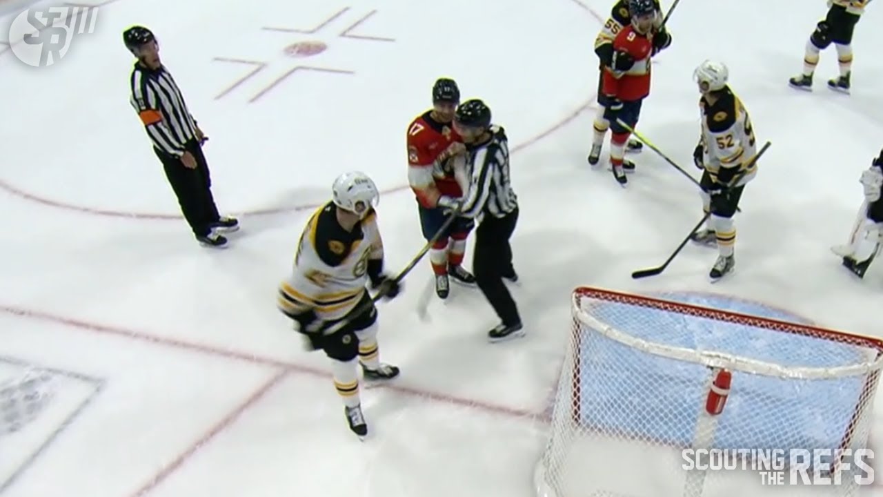 Boston Bruins' Max Jones Penalized for Slashing Linesman Devin Berg