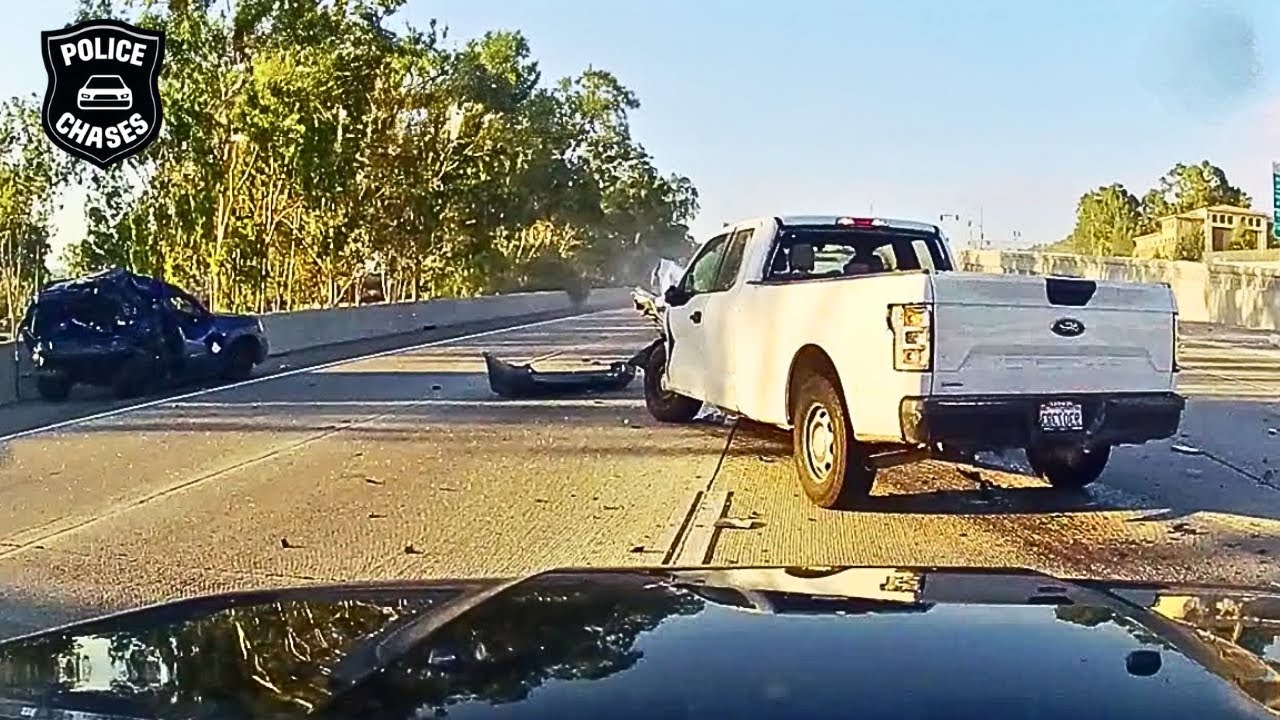 MOST BRUTAL chase I have ever seen! Why You Shouldn't Run From The Police!