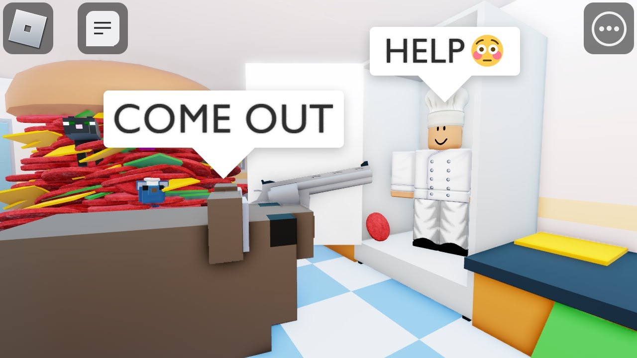 (ПОЛНОМОЧИЯ АДМИНИСТРАТОРА) ROBLOX Cook Burgers: Троллинг администратора (смешные моменты)