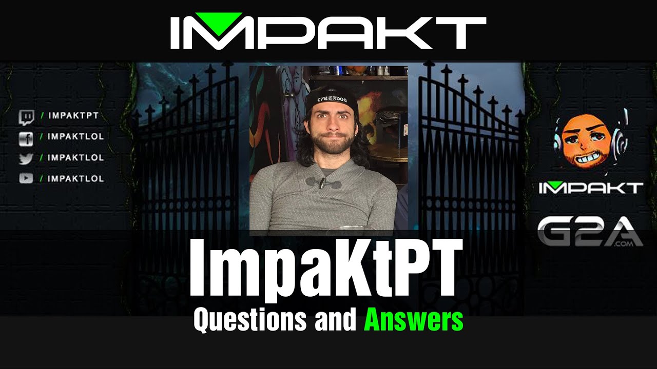 League of Legends : Q&A Impakt answers!