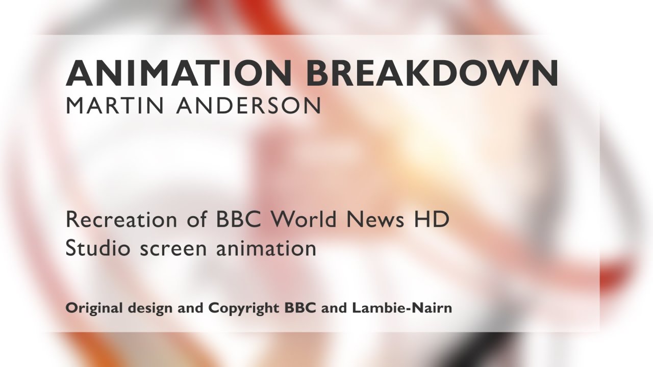 BBC World News Loop - Graphic Breakdown