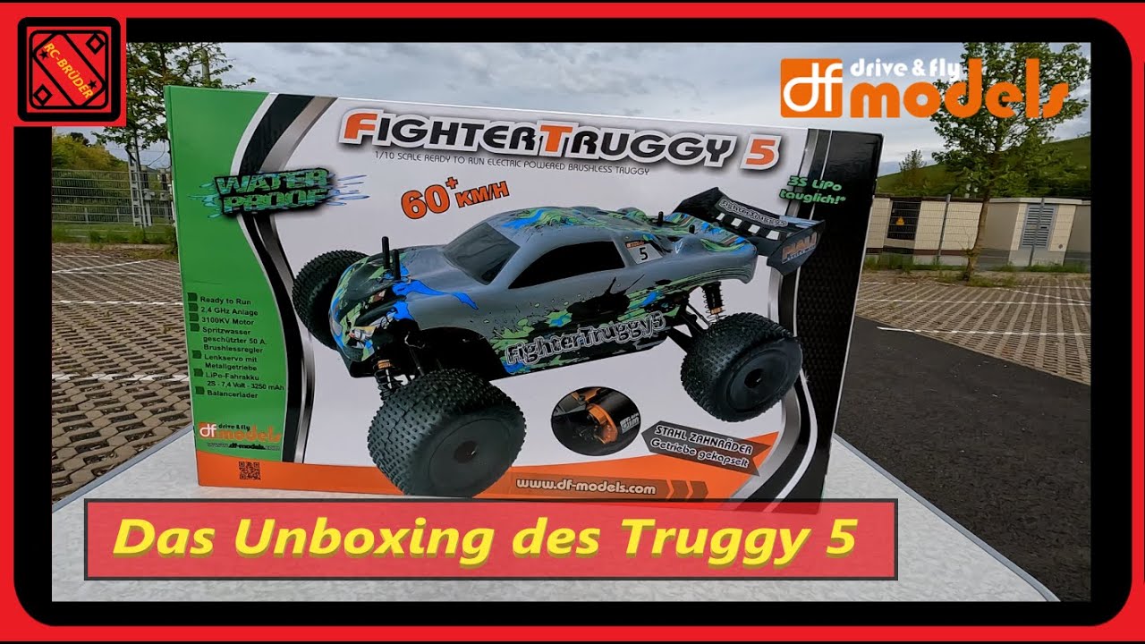 Das Unboxing des DF Models Fighter Truggy 5 /RC-BRÜDER