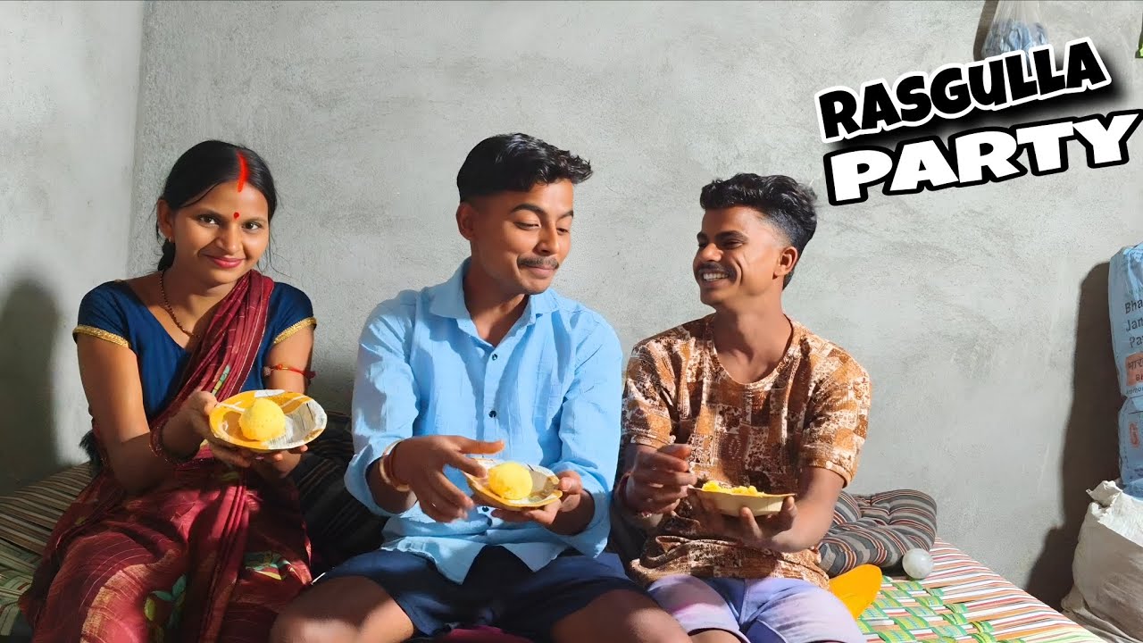 Mami Aur Mama Ke Sath Rasgulla Challenge 
