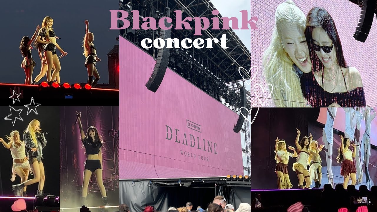 Blackpink DEADLINE 🩷🖤in Milan concert vlog