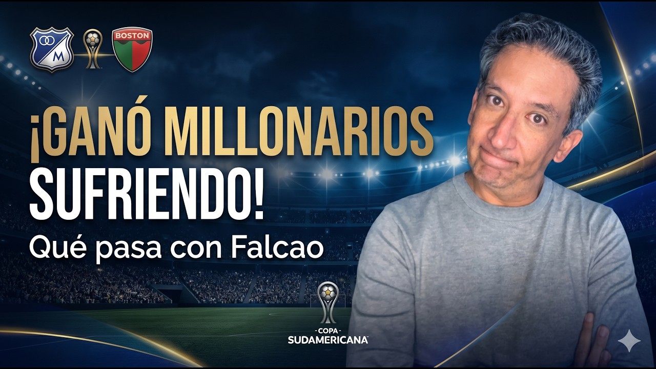 MILLONARIOS sufri&oacute;, pero gan&oacute;: el golazo de CARLOS DARWIN QUINTERO que lo salva en COPA SUDAMERICANA