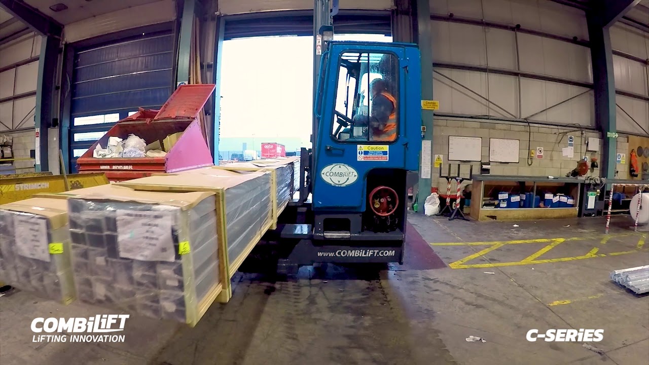 Combilift - COMBI C-Series: handling long loads : Fenestration